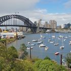 See harbour bridge from north