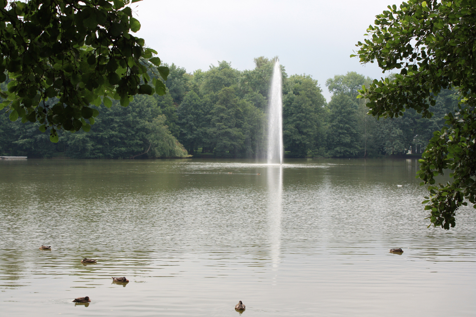 See im Kurpark von Teplice