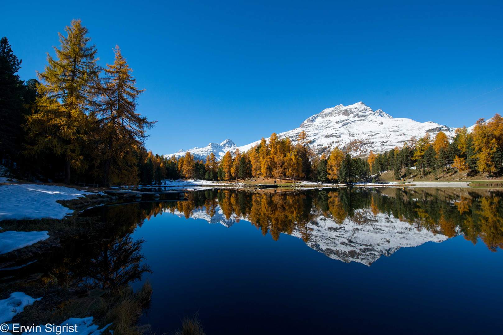 See im Oberengadin (Graubünden / Schweiz)