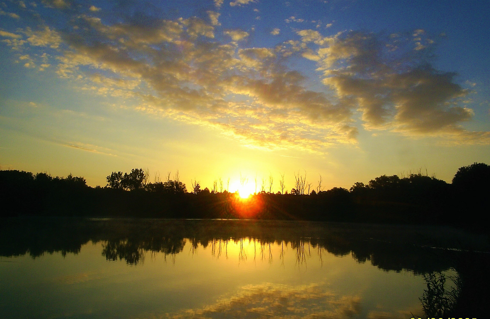 See-Impression am frühen Morgen