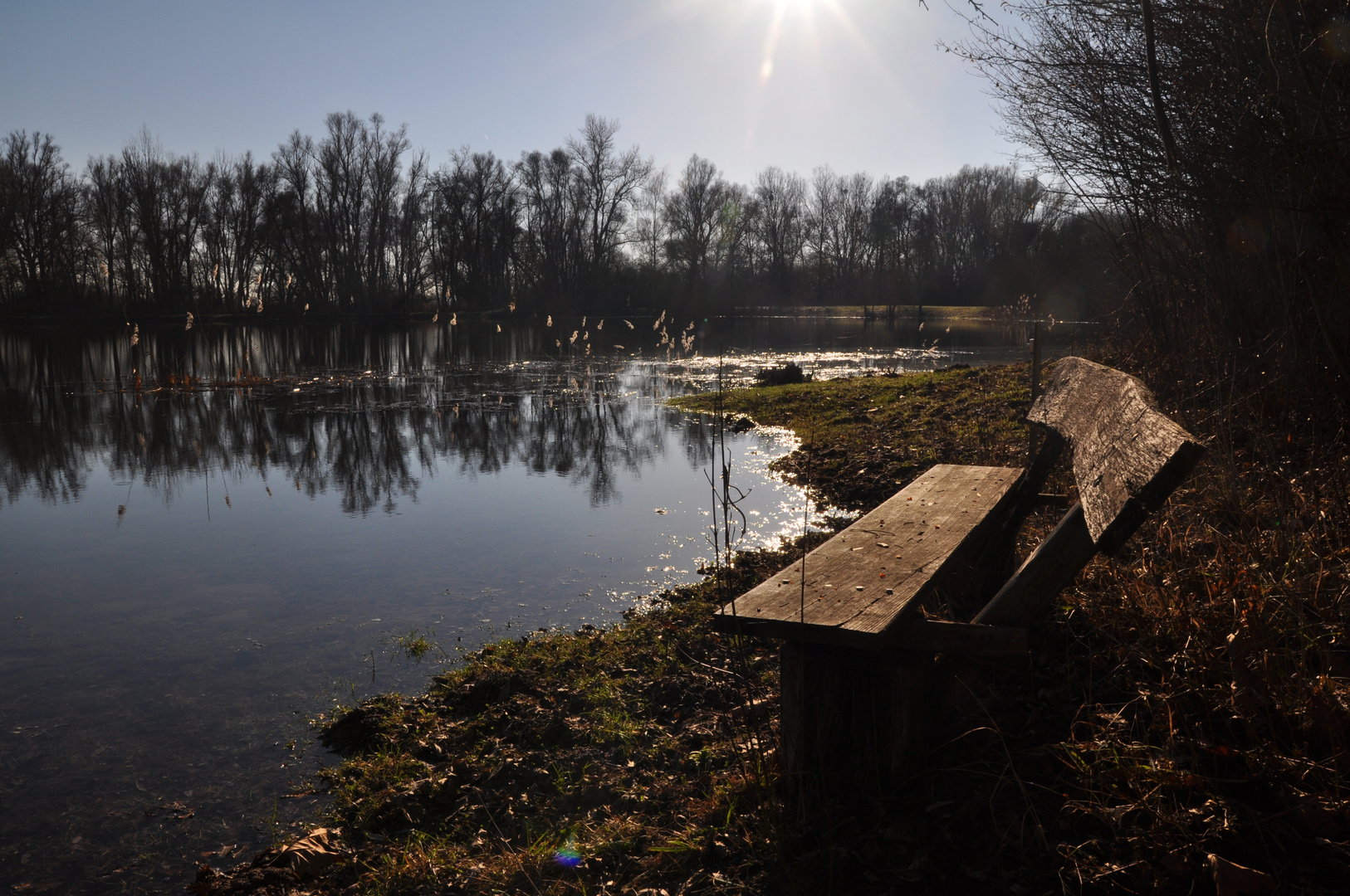 See in der Nähe von Stockstadt