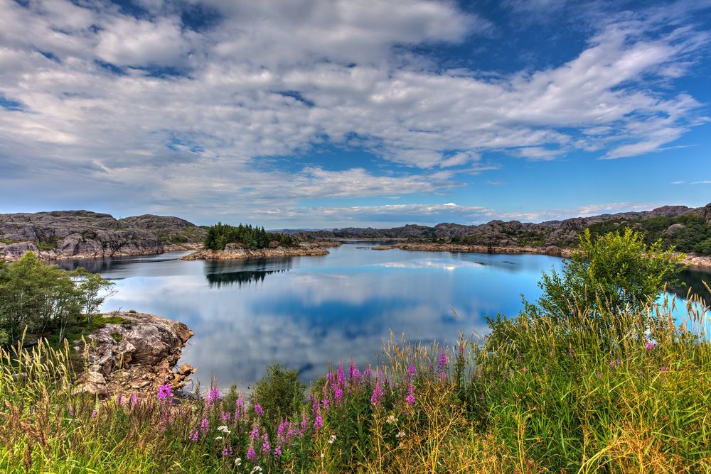 See in süd Norwegen.