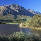 See mit Bergpanorama in Tulbagh 1