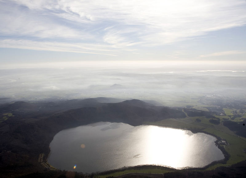 See mit Vulkanischem Ursprung (Maar) in der Eifel