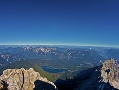 See von der Zugspitze aus gesehen