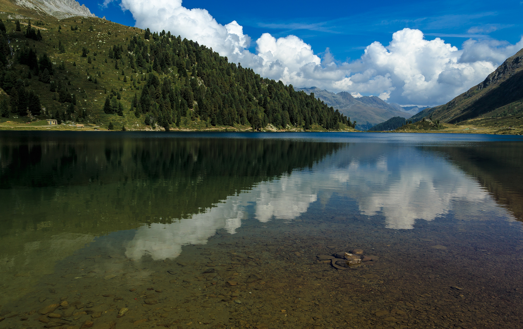 See Wolken Berge