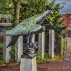 Seeadler mit Fischfang