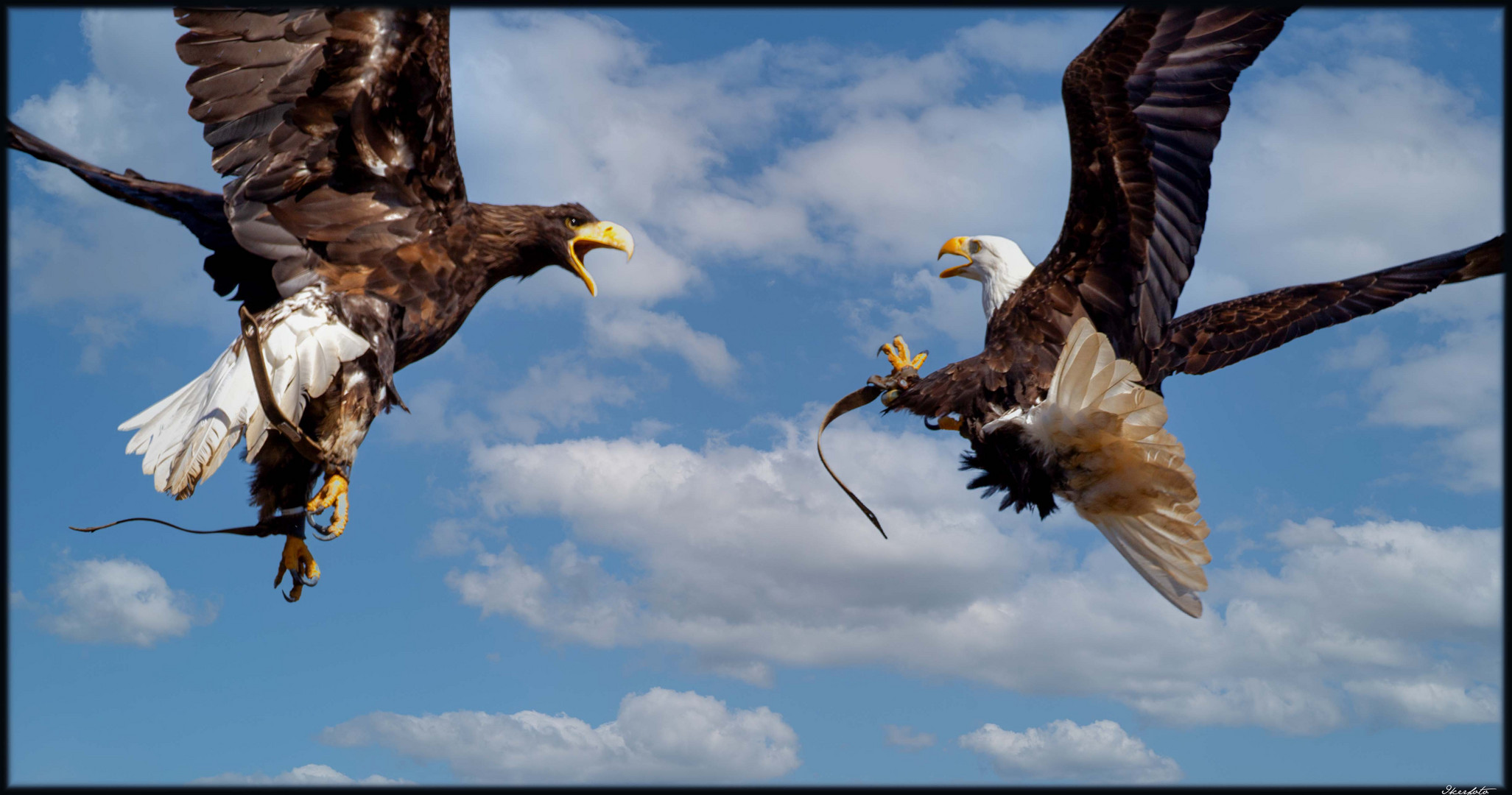 Seeadler u. Weißkopfseeadler