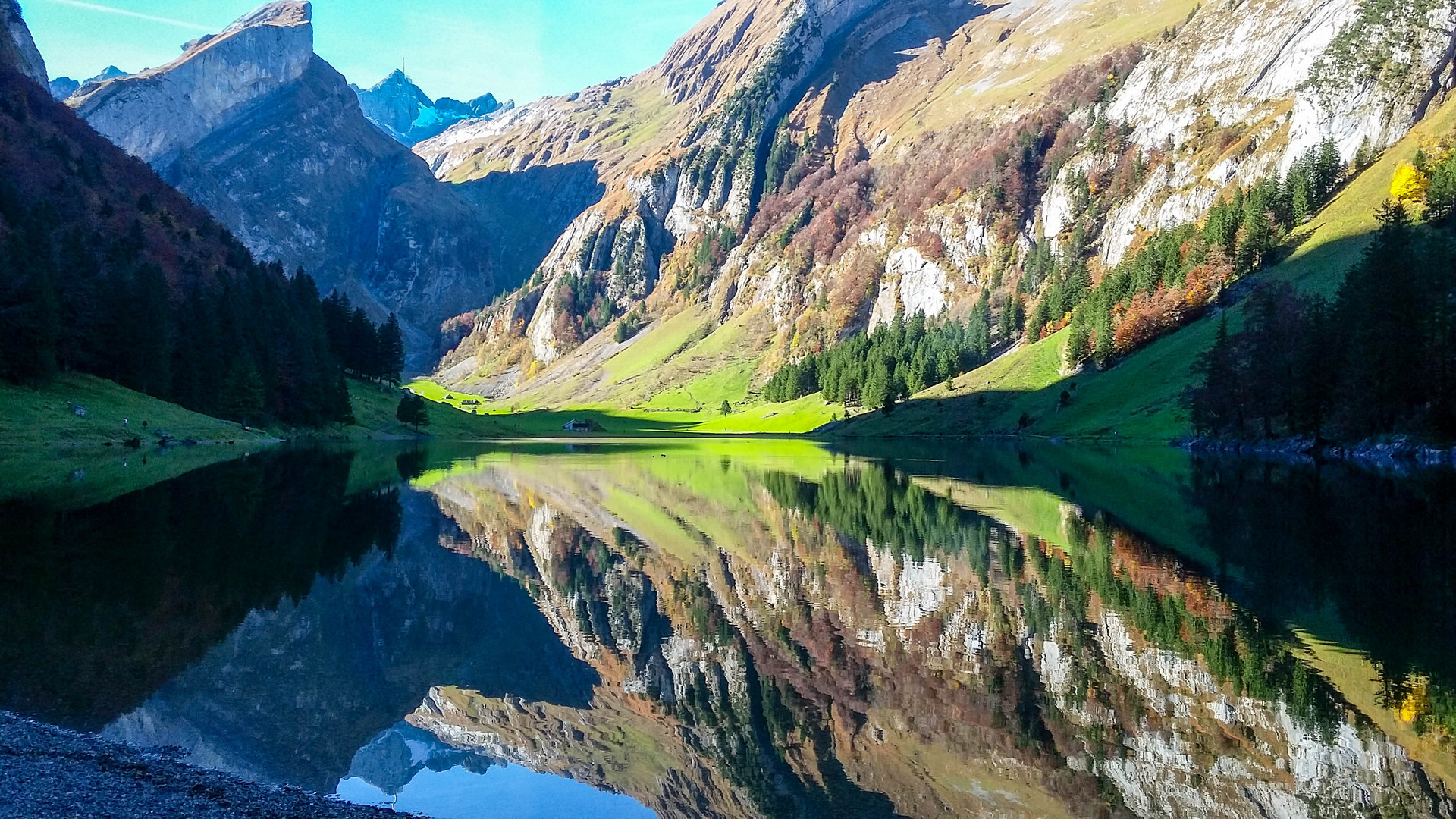 Seealpsee Appenzell Schweiz Foto Bild landschaft Seealpsee Appenzell Schweiz Foto Bild landschaft