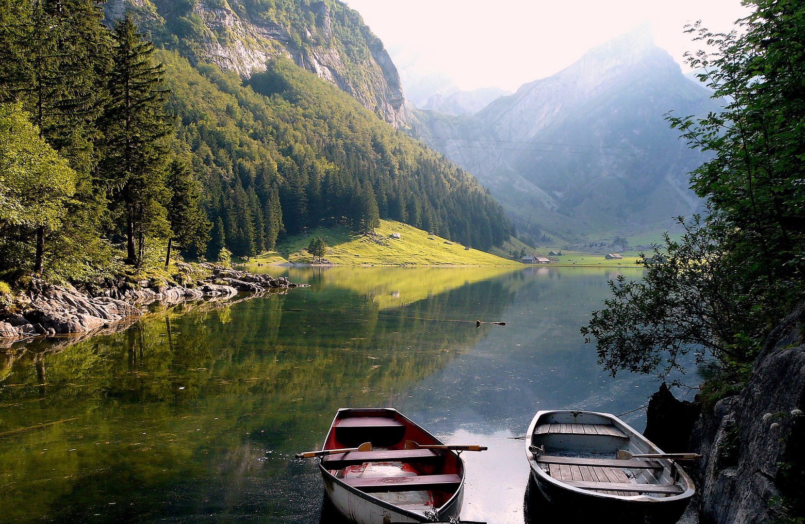 Seealpsee (CH) Idylle auf knapp 1700 m Höhe