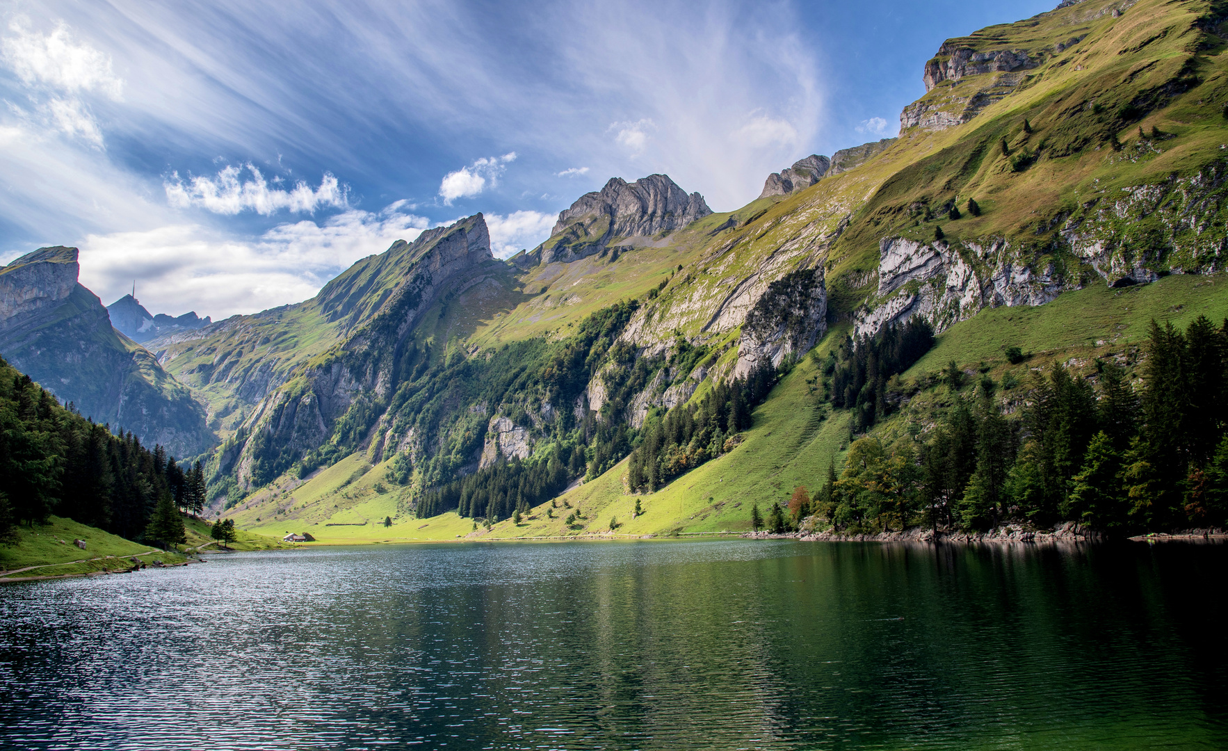 Seealpsee im Appenzellerland