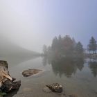 Seealpsee im Nebel