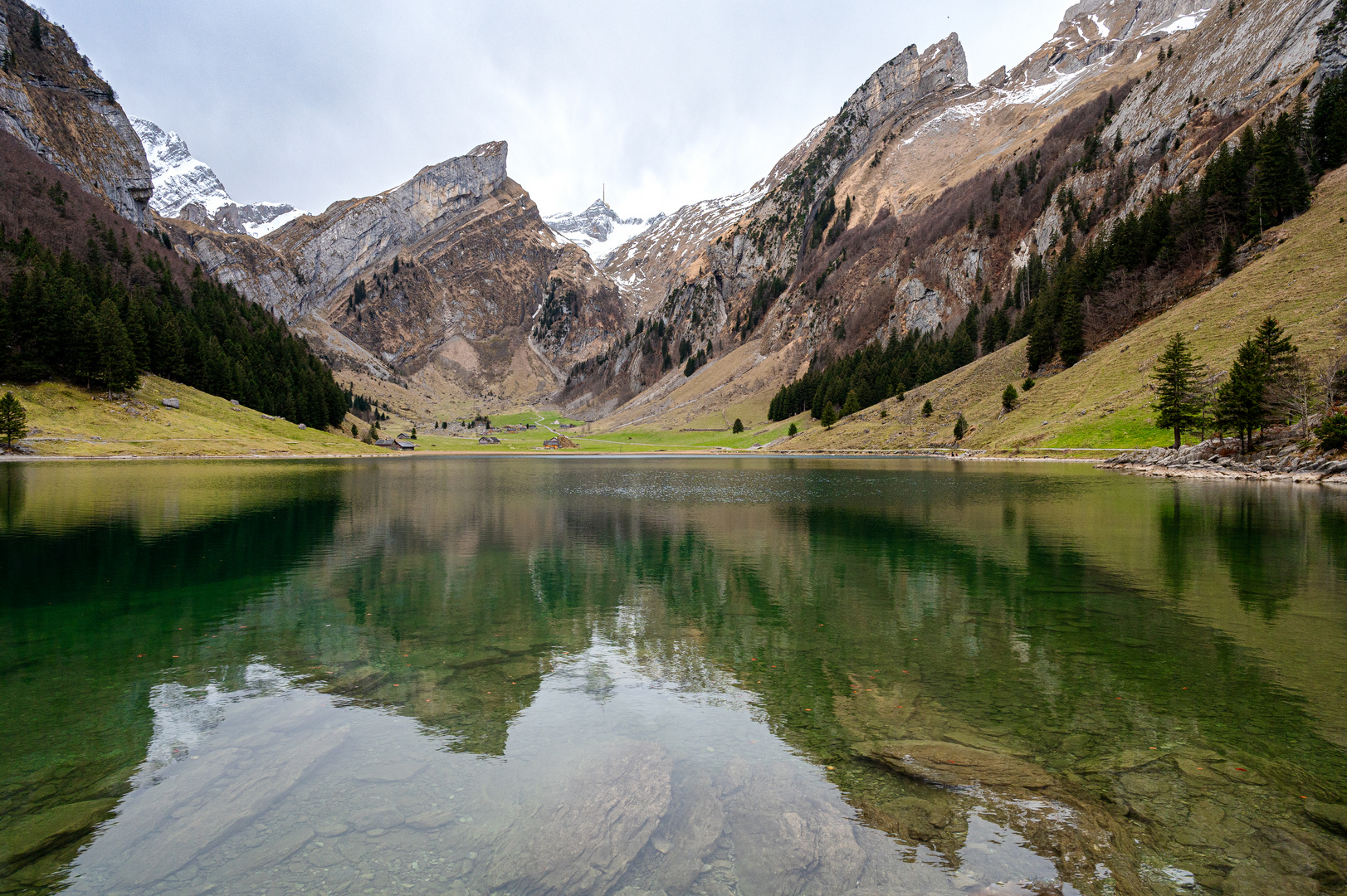 Seealpsee im Winter