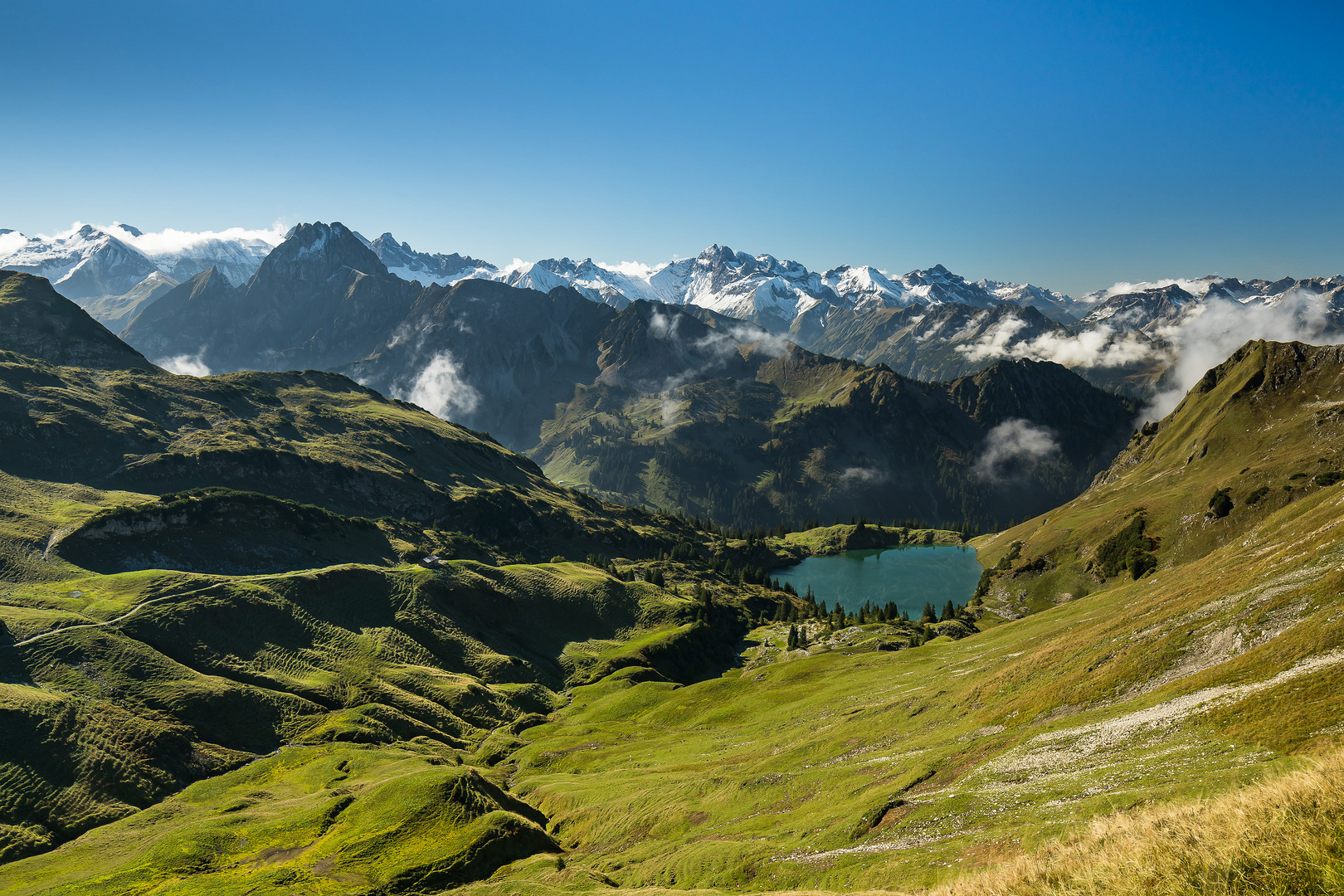 Seealpsee in den Allgäuer Alpen