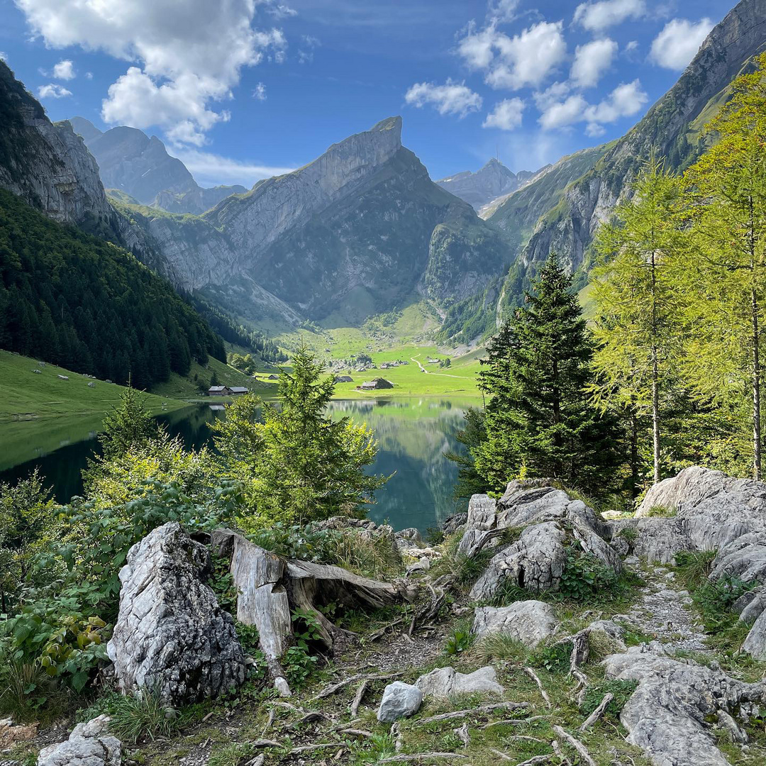 Seealpsee in der Schweiz