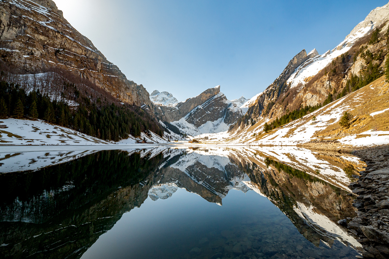 Seealpsee über Mittag...