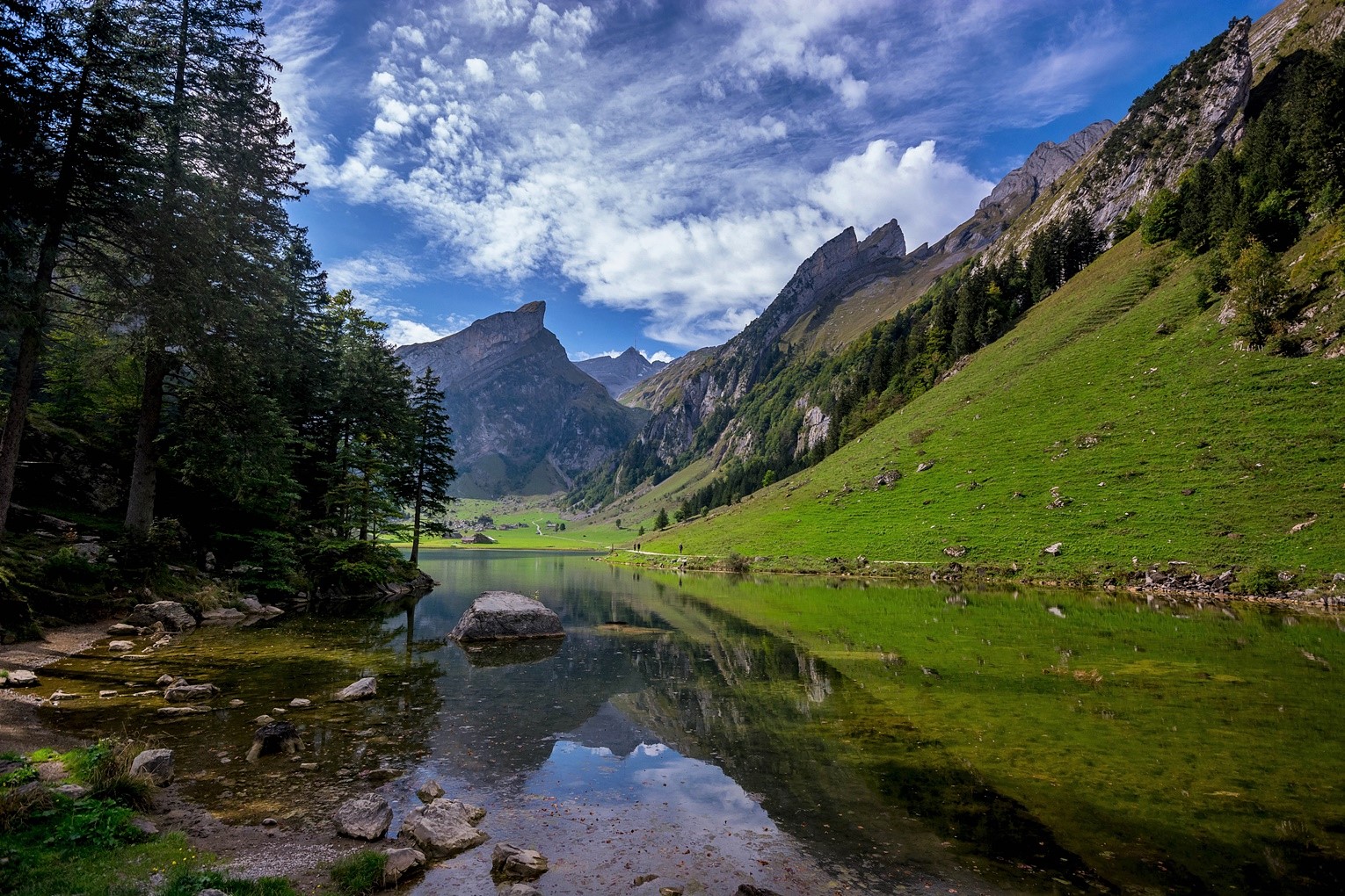 Seealpsee (unterhalb vom Säntis)