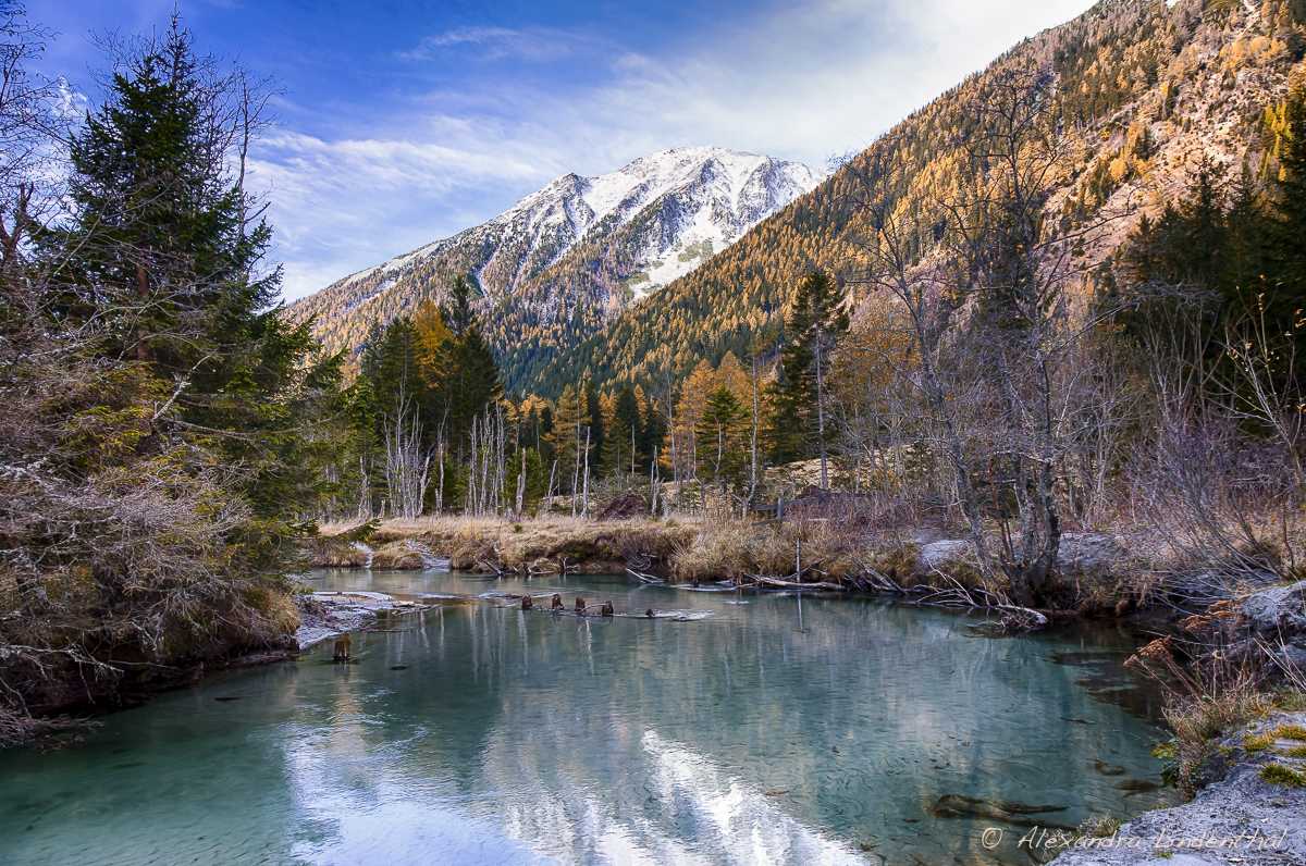 Seebachtal im Herbstgewand