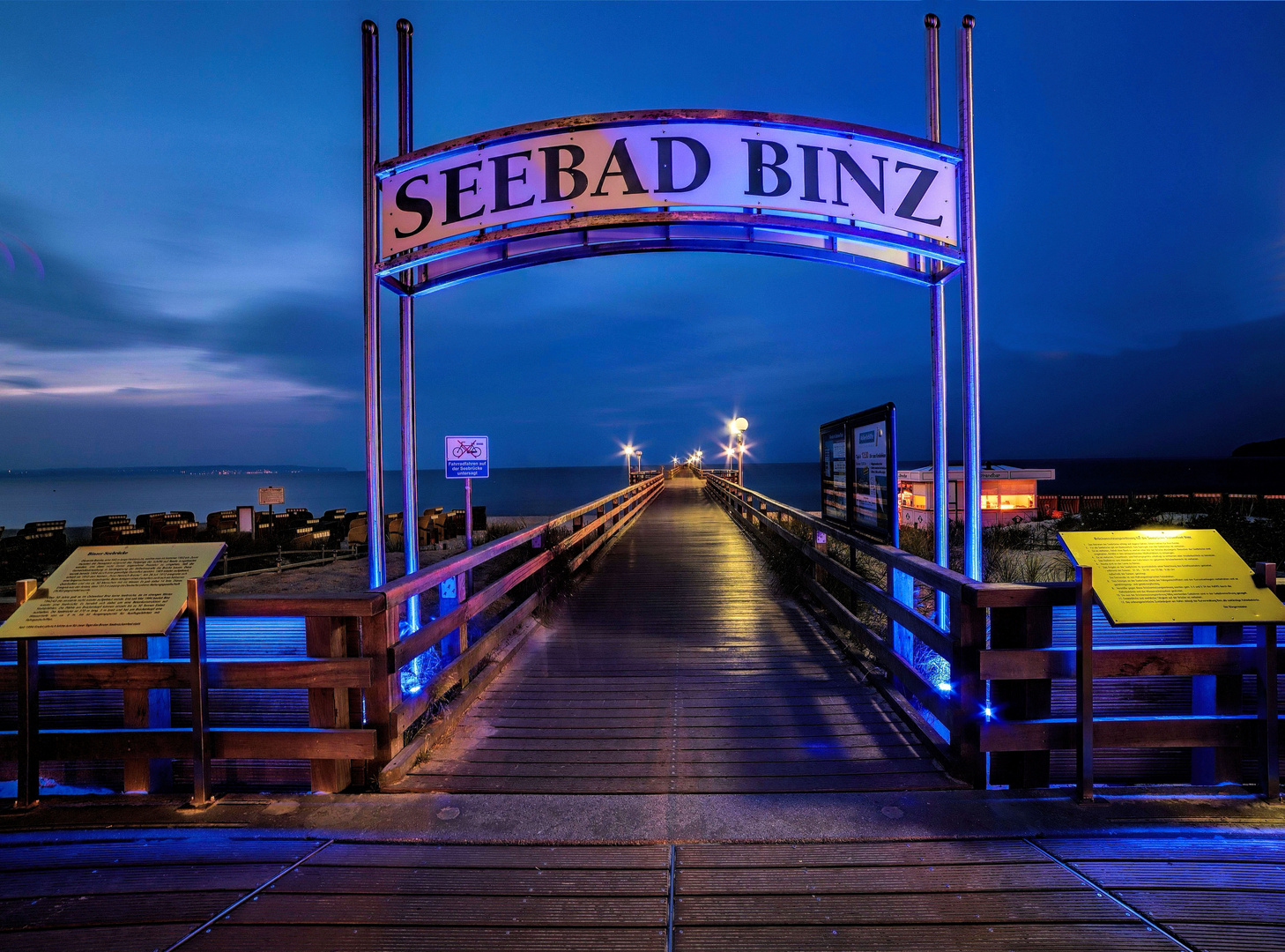 Seebad Binz auf Rügen .....