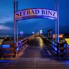 Seebad Binz auf Rügen .....