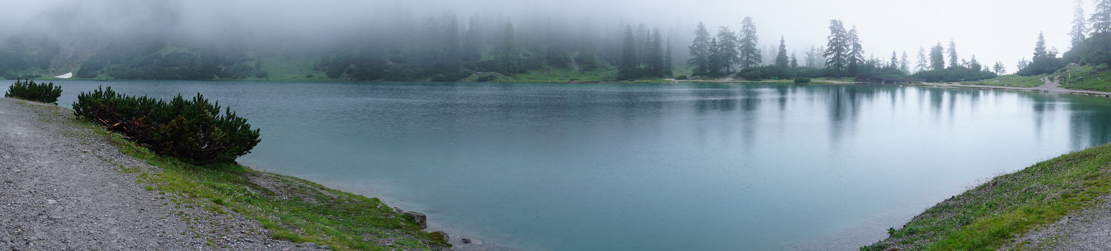 Seebensee bei Nebel