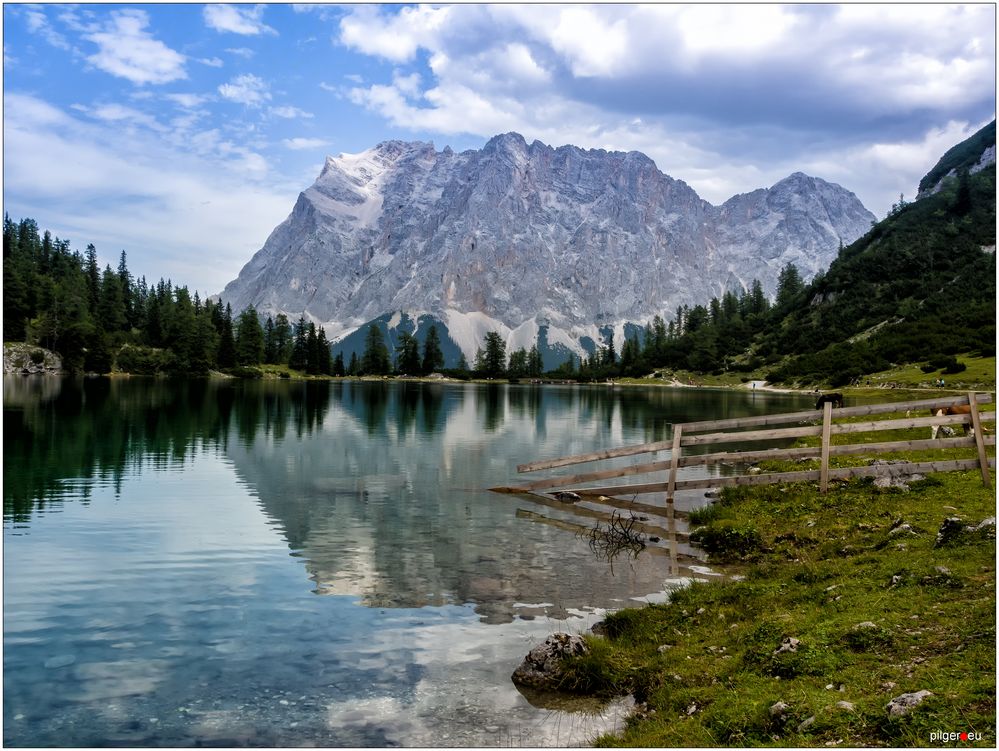 Seebensee mit Zugspitze