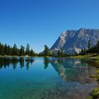 Seebensee mit Zugspitzmassiv