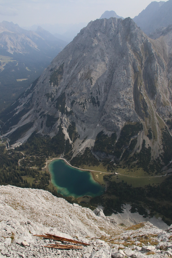 Seebensee von ganz oben