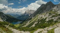 Seebensee von oben 