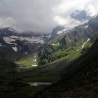 Seebersee mit Vereistem Verwalljoch und Granatenkogel