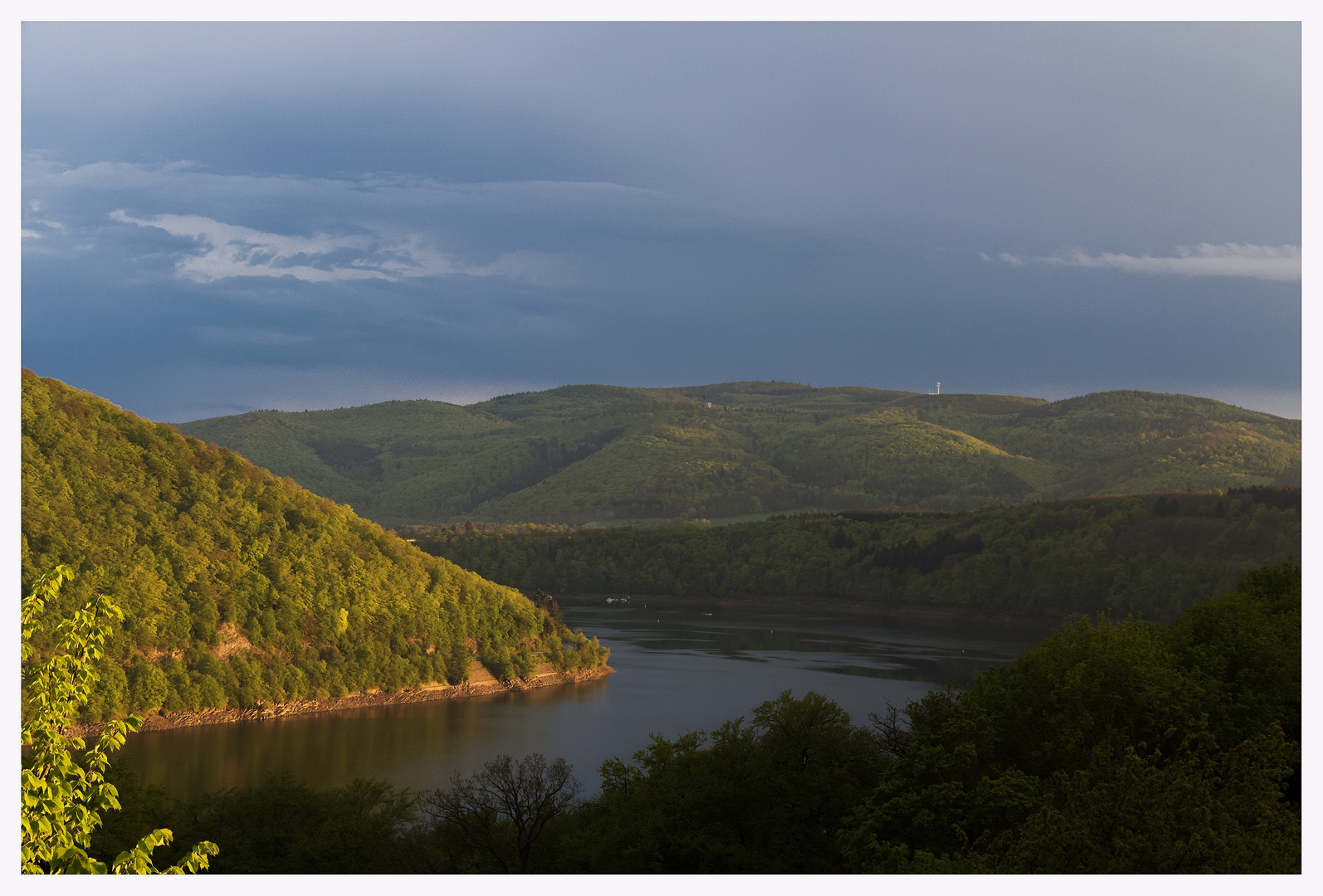 Seeblick, am Abend