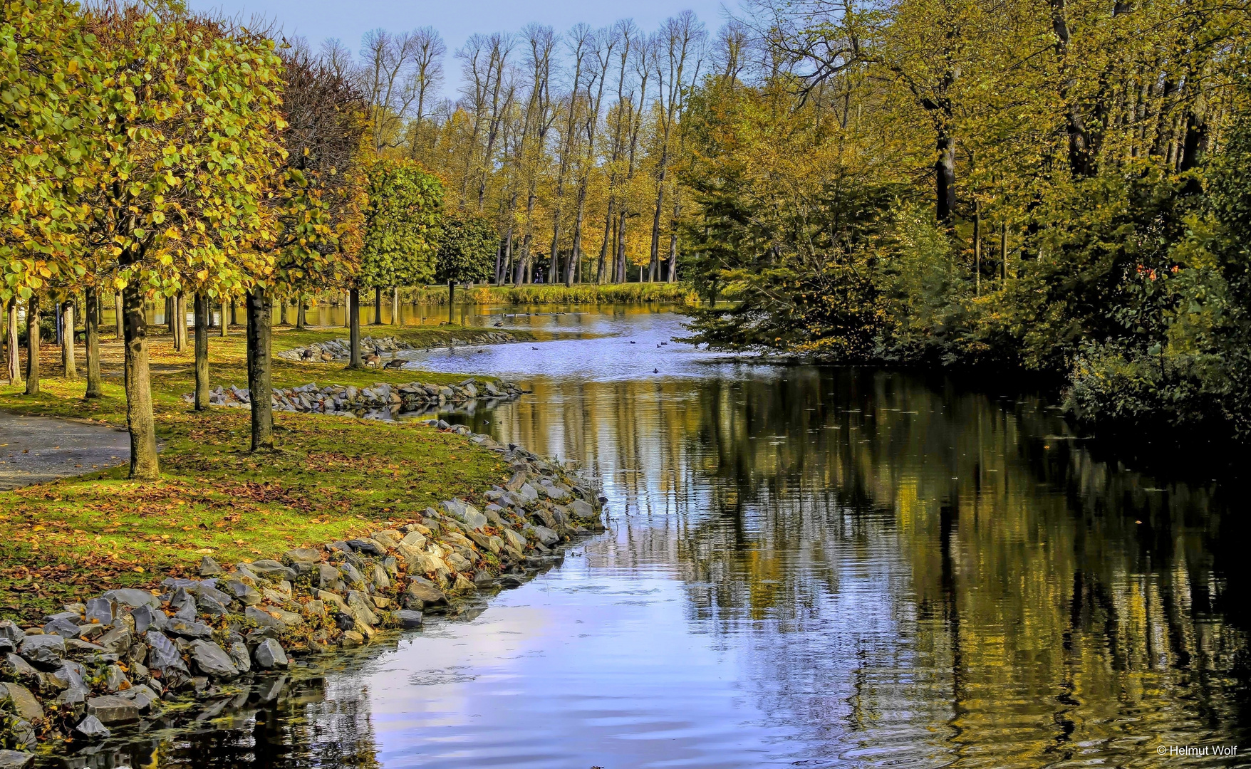 Seeblick am Schloss Wickrath 