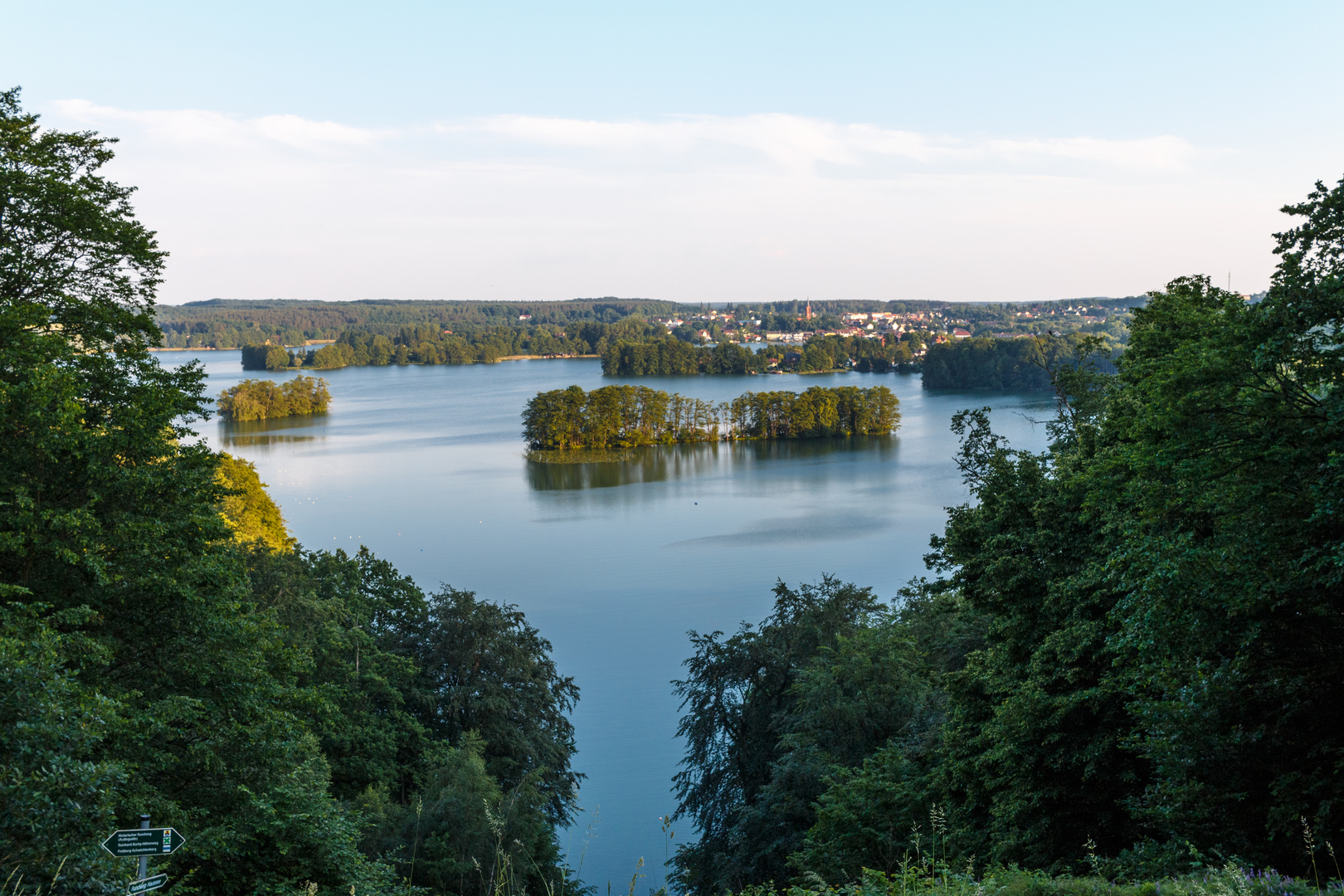 Seeblick in der Feldberger Seenlandschaft