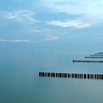 SEEBRÜCKE 7°° Uhr auf Zingst