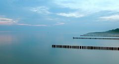 SEEBRÜCKE 7°° Uhr auf Zingst