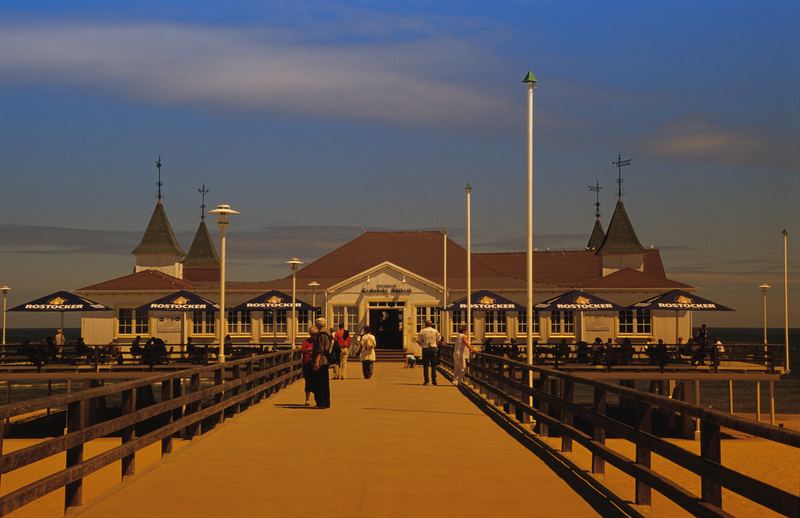 Seebrücke Ahlbeck auf Usedom