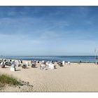 Seebrücke Ahlbeck mit Blick nach Heringsdorf