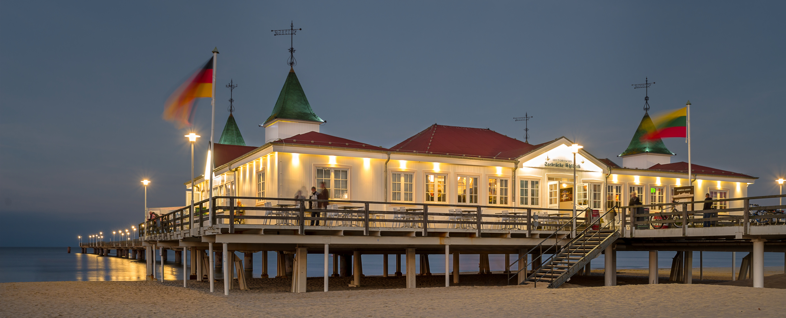 Seebrücke Ahlbeck Ostsee