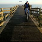 Seebrücke als Fahrradweg