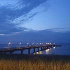 Seebrücke am Abend