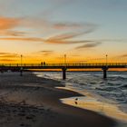 Seebrücke am Abend