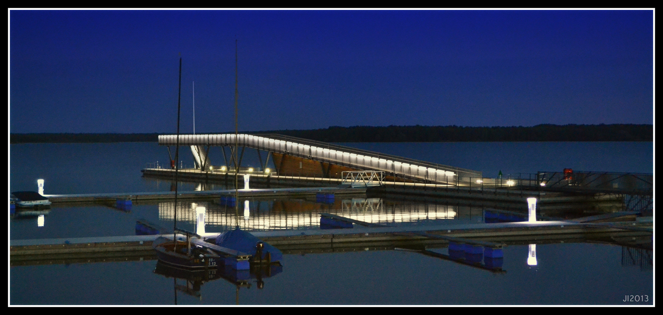 Seebrücke am Senftenberger See