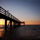 Seebrücke an der Ostsee