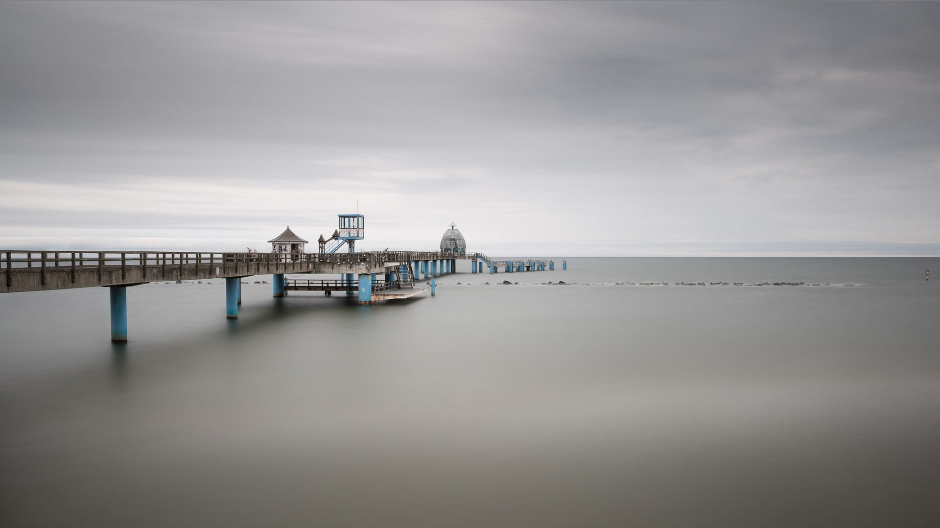 Seebrücke auf Rügen