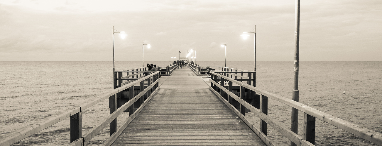 Seebrücke auf Usedom