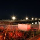 Seebrücke bei Nacht