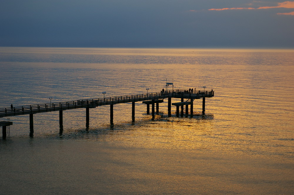 Seebrücke bei Rerik an der Ostsee