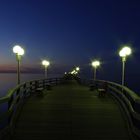 Seebrücke Binz bei Nacht