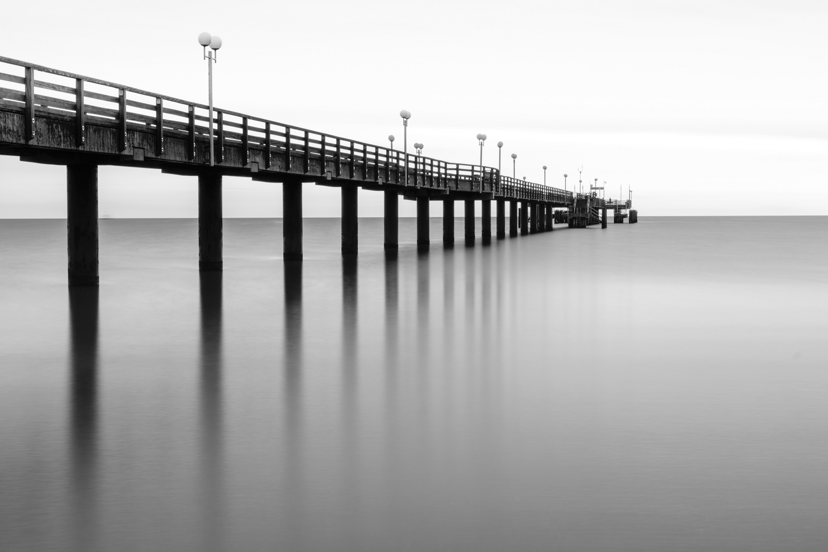 Seebrücke Binz (bw)