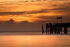 Seebrücke Boltenhagen bei Sonnenaufgang 2